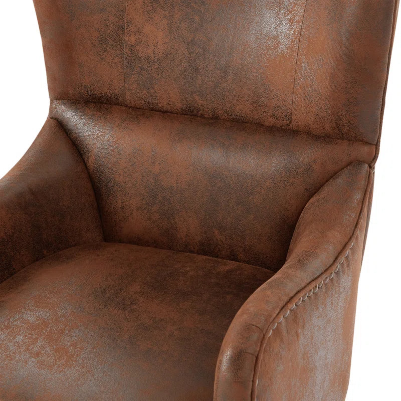 Adetola Upholstered Wingback Chair