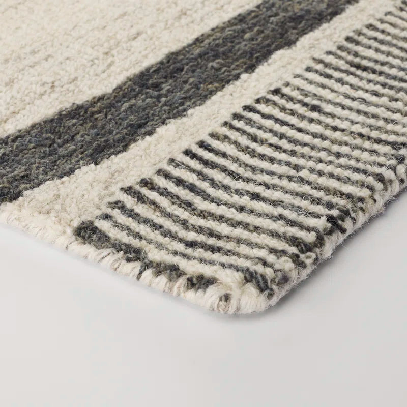 Uptown Hand Tufted Wool Geometric Rug