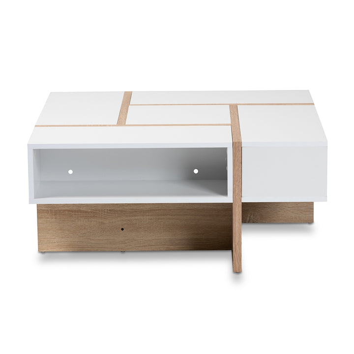 Baxton Studio Rasa Oak Wood Coffee Table