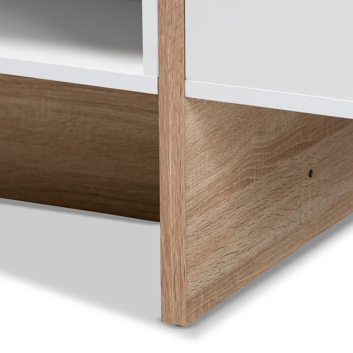 Baxton Studio Rasa Oak Wood Coffee Table