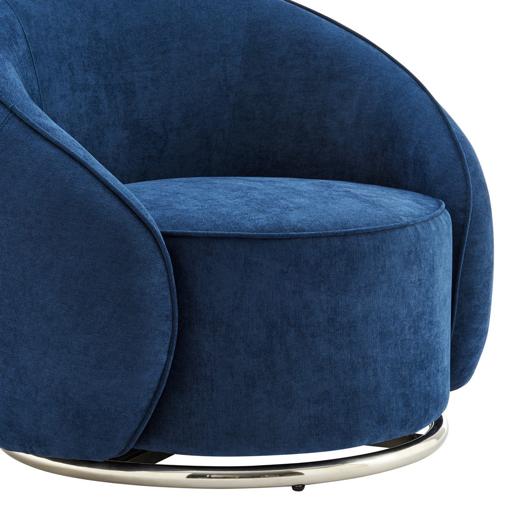 Sapphire Swing Luxury Swivel Accent Chair: