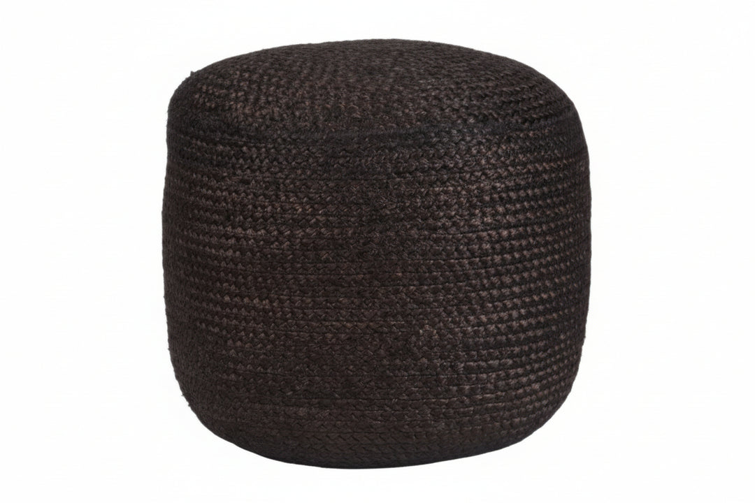 Lillian Ottoman Black
