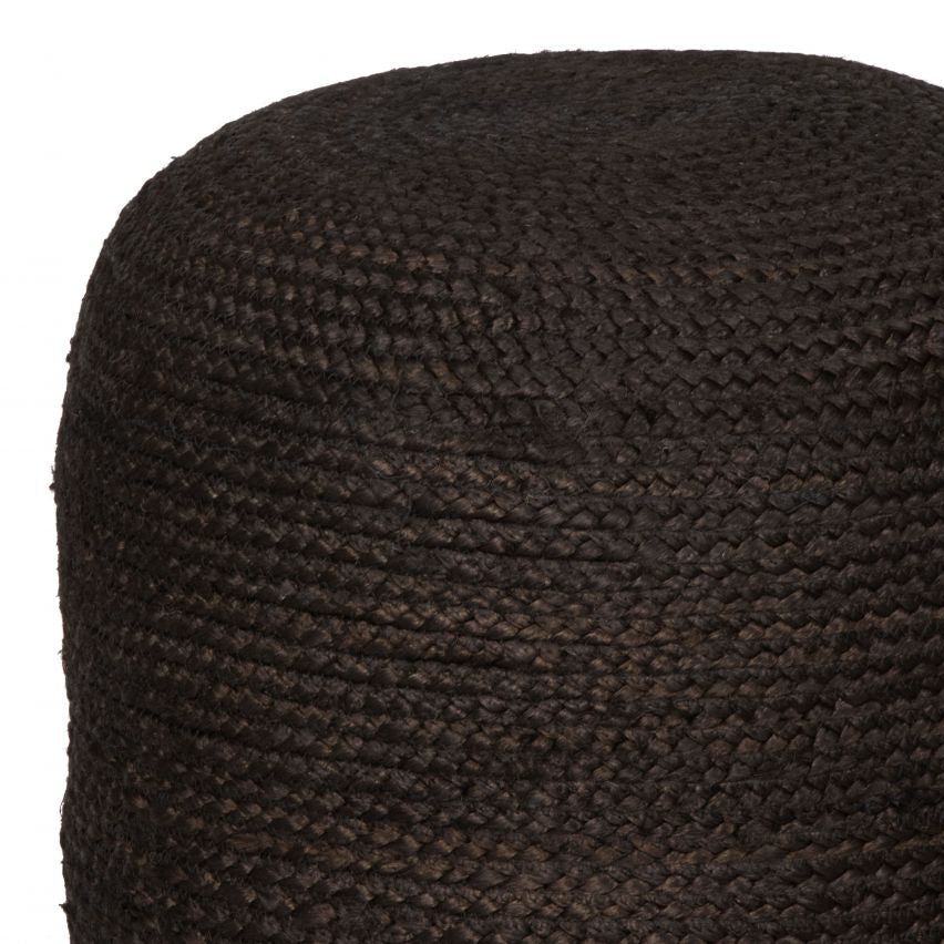 Lillian Ottoman Black