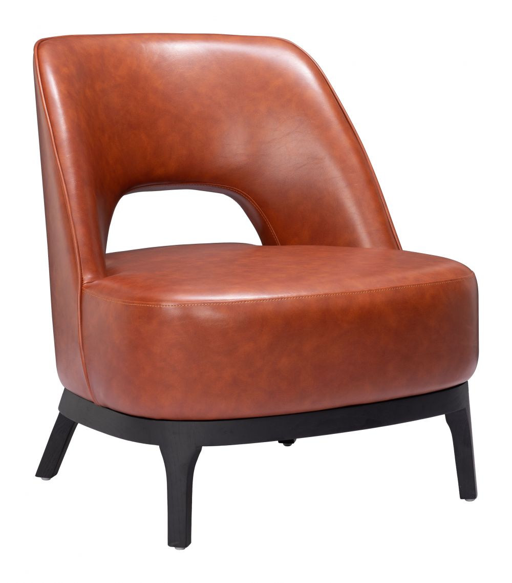 Mistley Accent Chair – Terracotta Brown