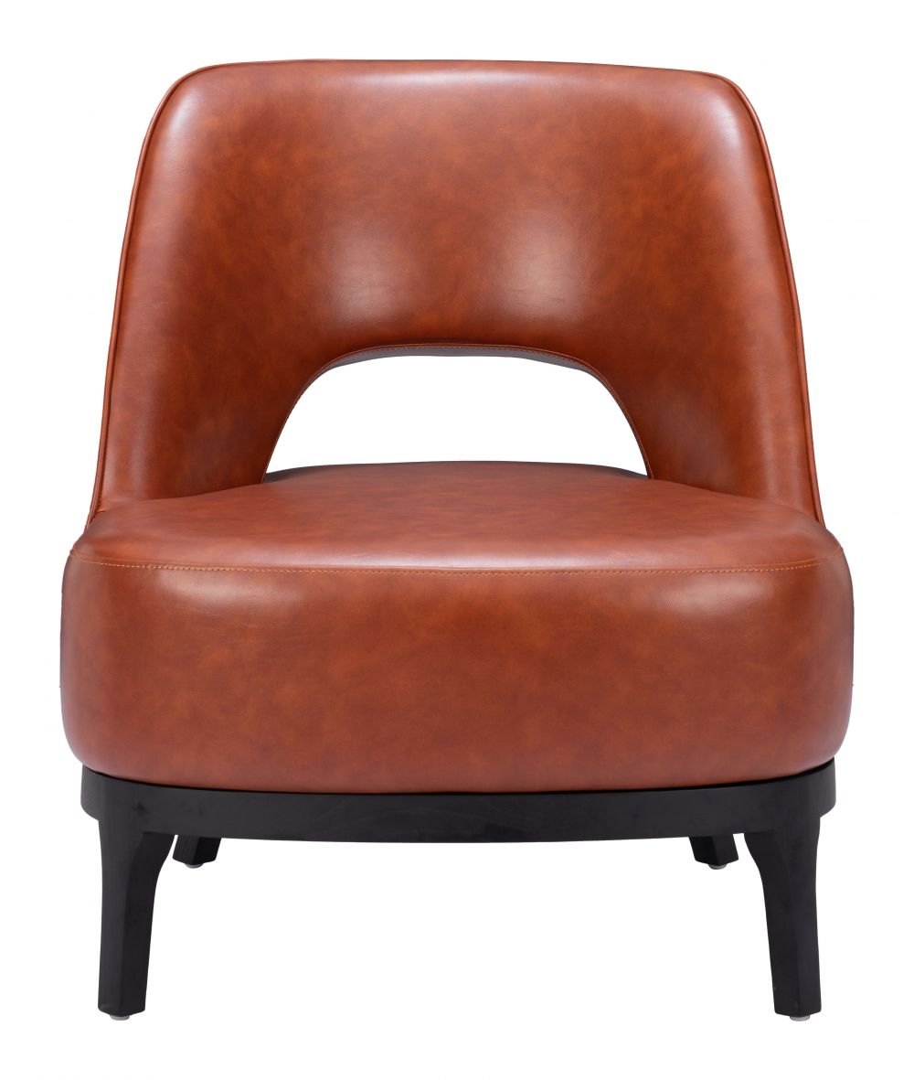 Mistley Accent Chair – Terracotta Brown