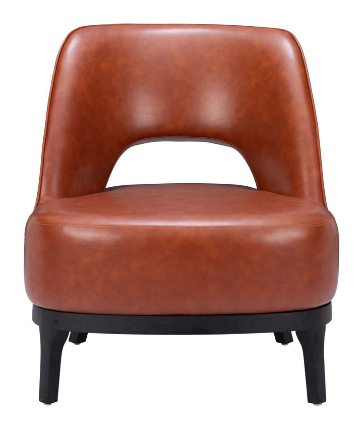Mistley Accent Chair – Terracotta Brown