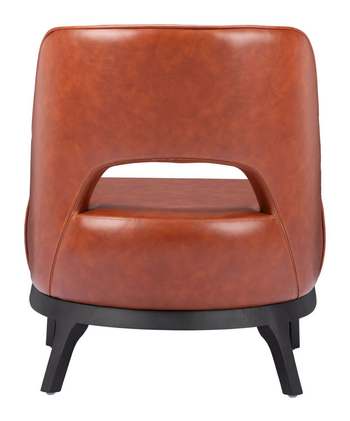 Mistley Accent Chair – Terracotta Brown