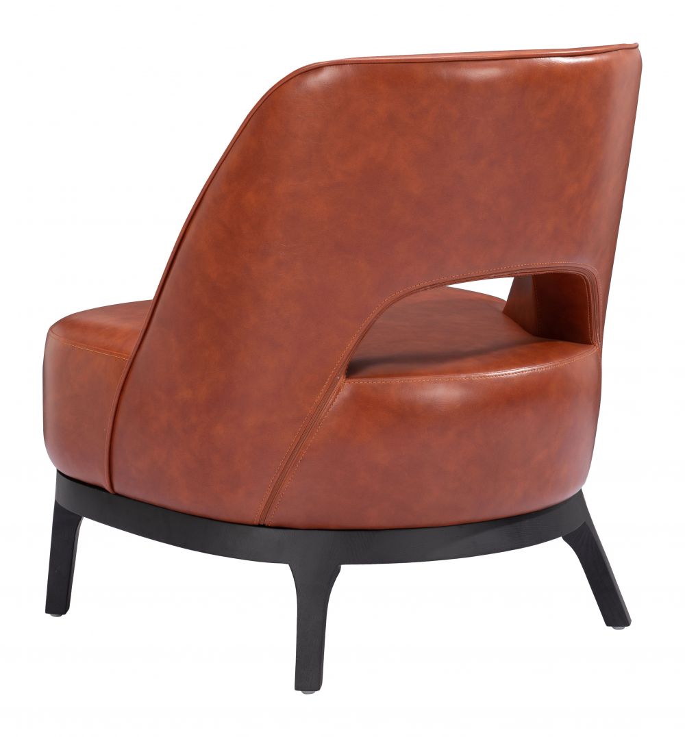 Mistley Accent Chair – Terracotta Brown