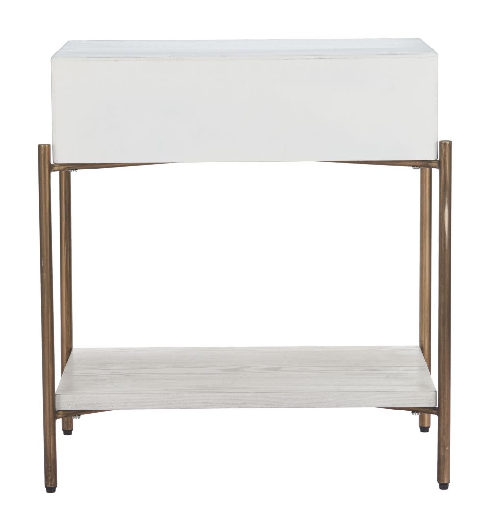 Yoru Side Table Oak White