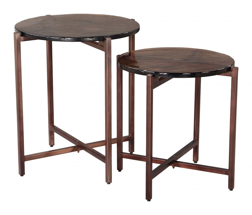 Gema Coffee Table Set Bronze