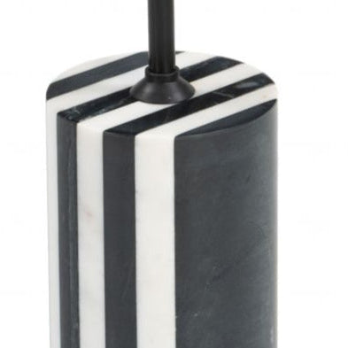 Regles Side Table – Black & White