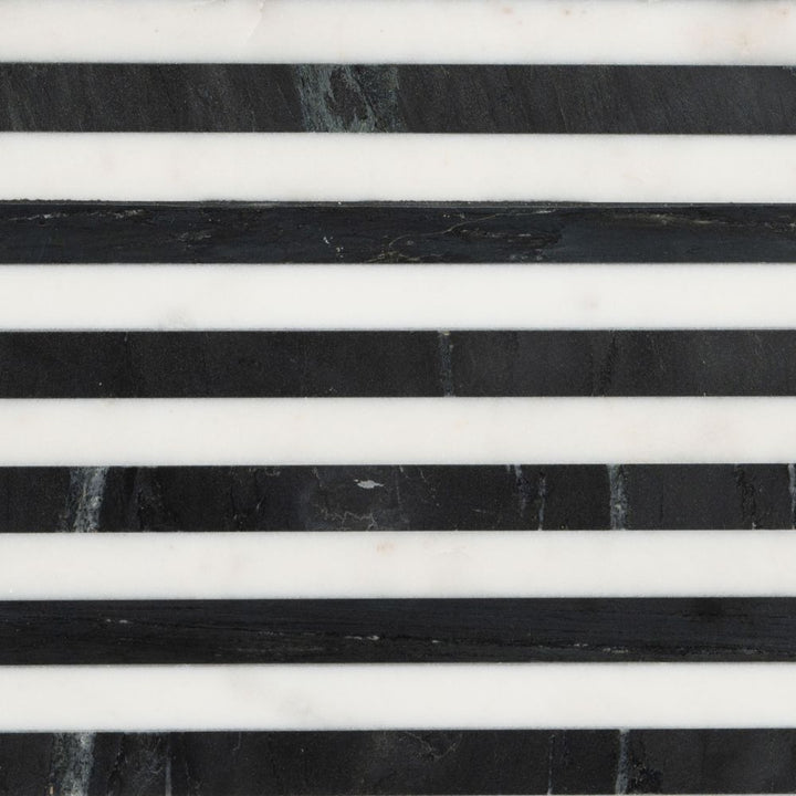 Regles Side Table – Black & White