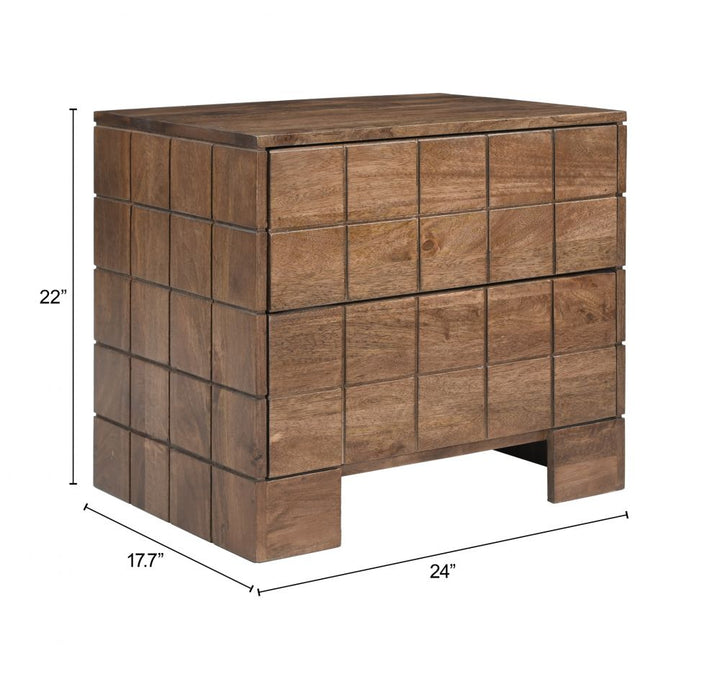 Modo Nightstand Walnut