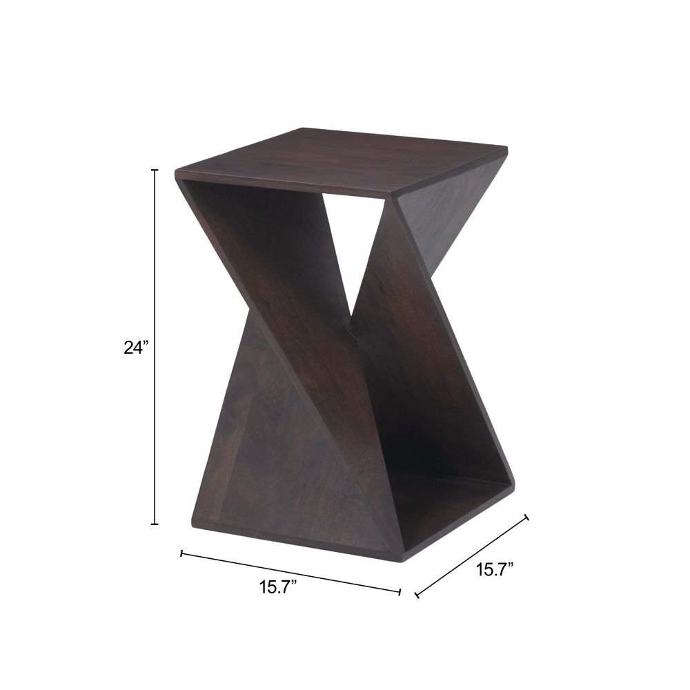 Alba Accent Table Walnut