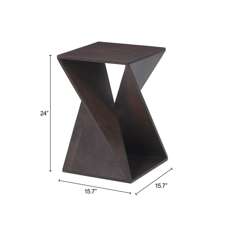 Alba Accent Table Walnut