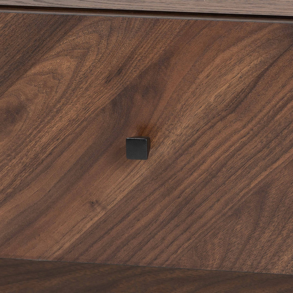 Hartman Mid-Century Modern Walnut Brown Finished Wood Coffee Table