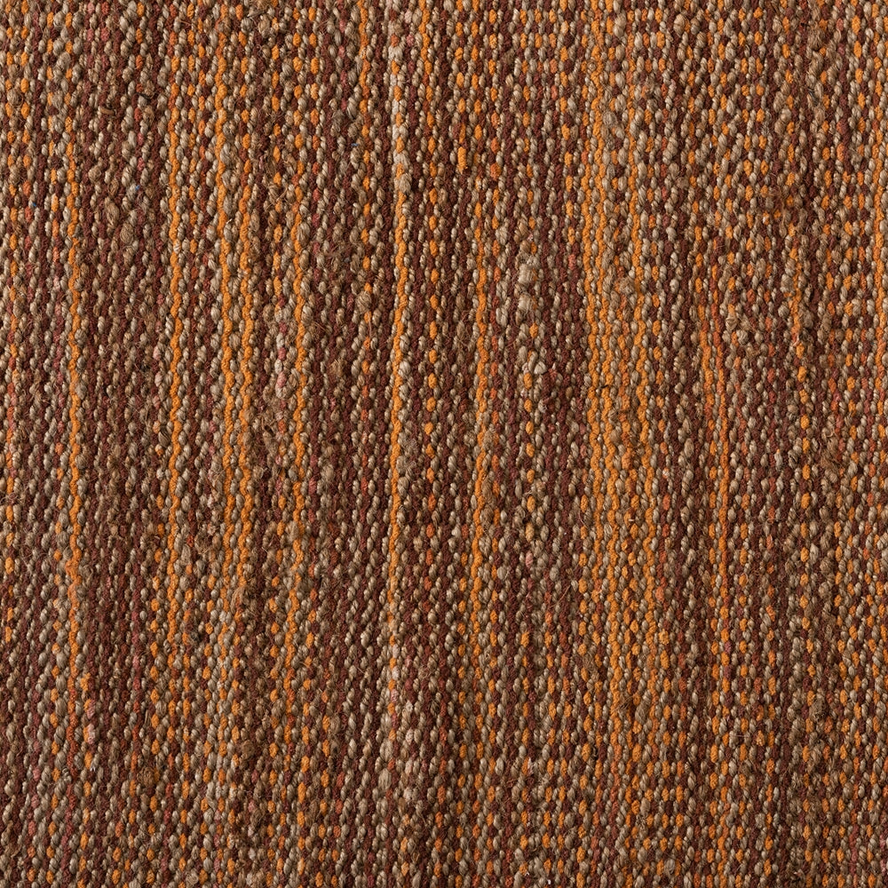 Michigan Rust Handwoven Hemp Blend Area Rug