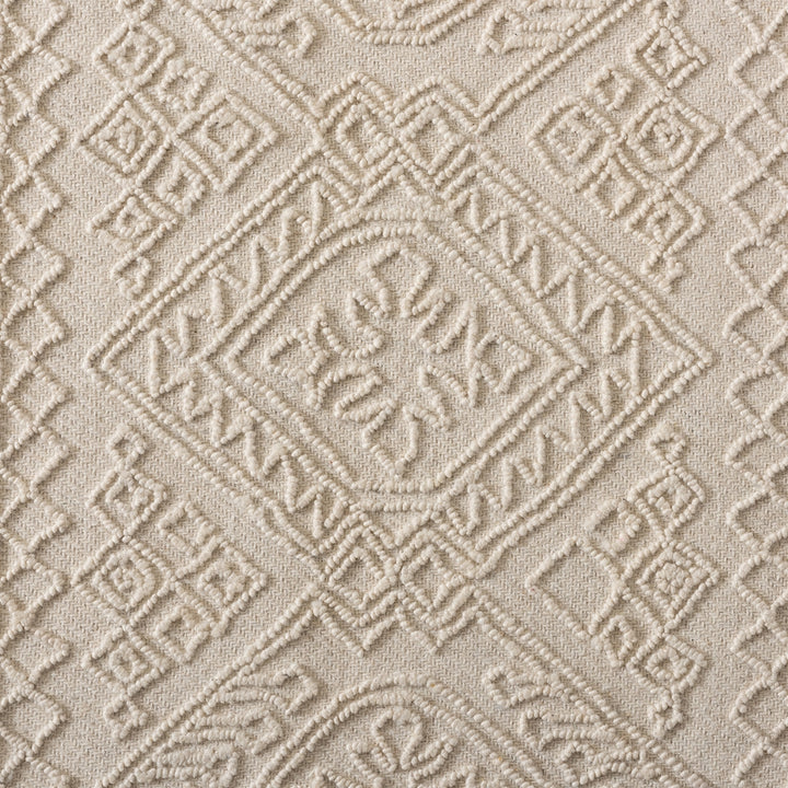 Linwood Modern and Contemporary Ivory Wool