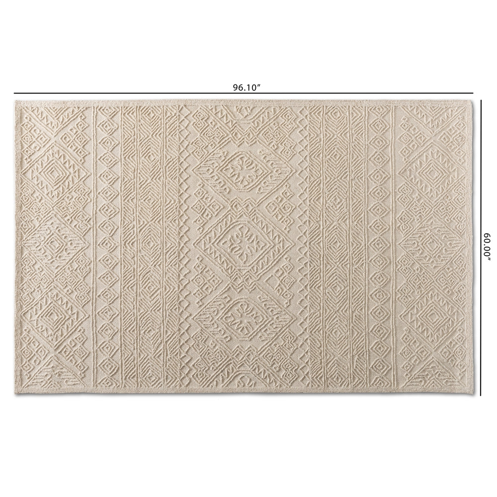 Linwood Modern and Contemporary Ivory Wool