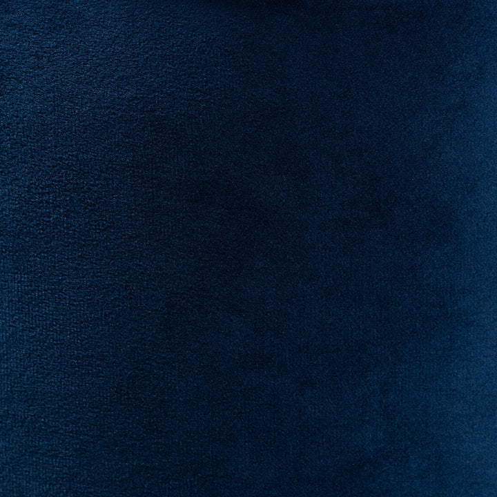 Navy blue fabric texture swatch
