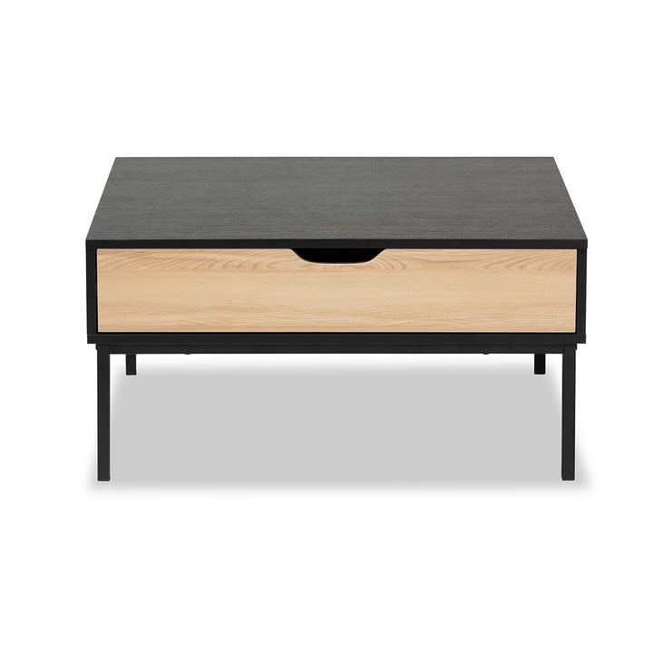 Baxton Studio Haben Modern and Contemporary Two-Tone Wood Coffee Table
