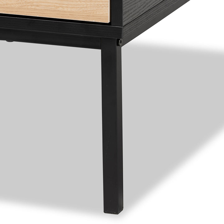 Baxton Studio Haben Modern and Contemporary Two-Tone Wood Coffee Table