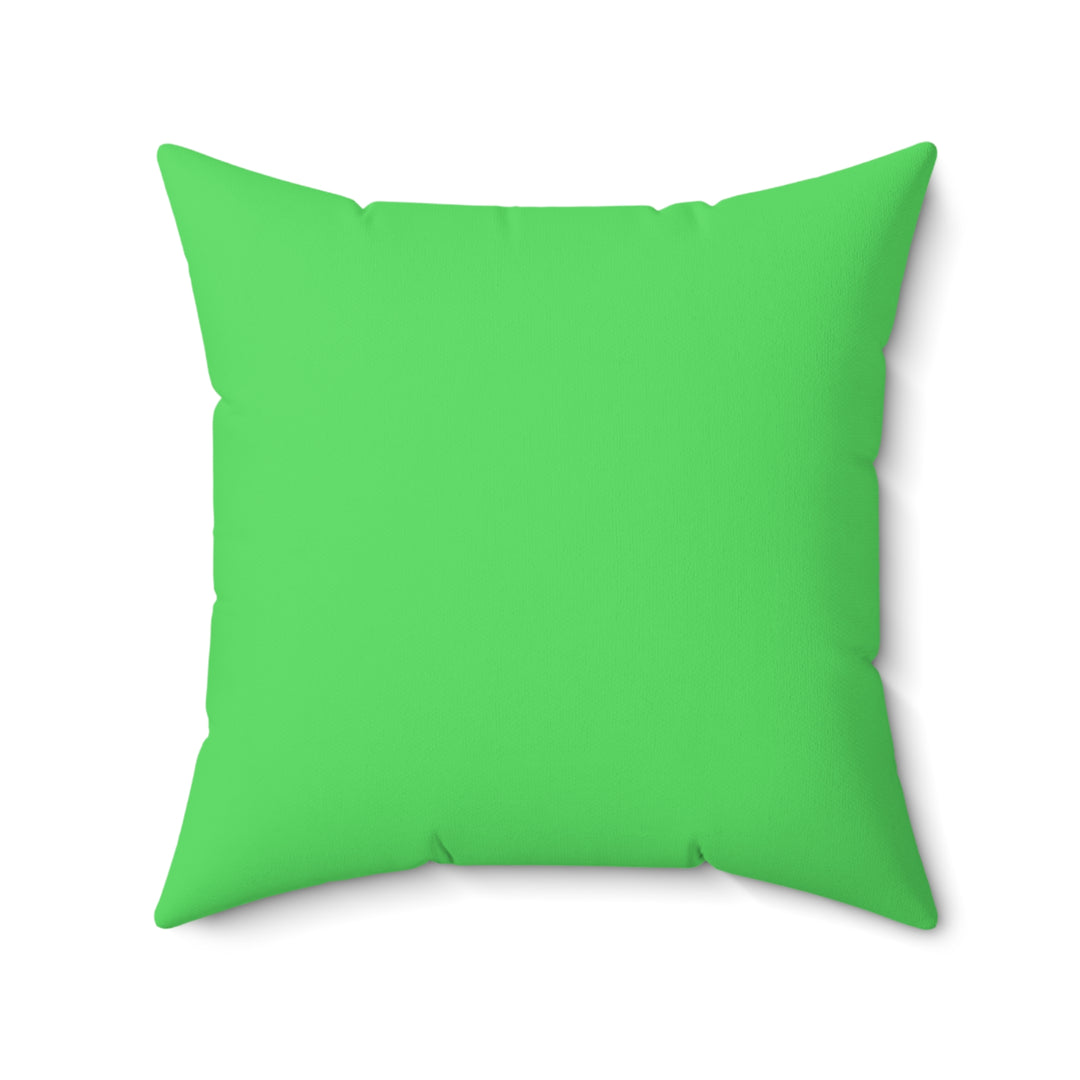 Green Lettuce Throw Pillow