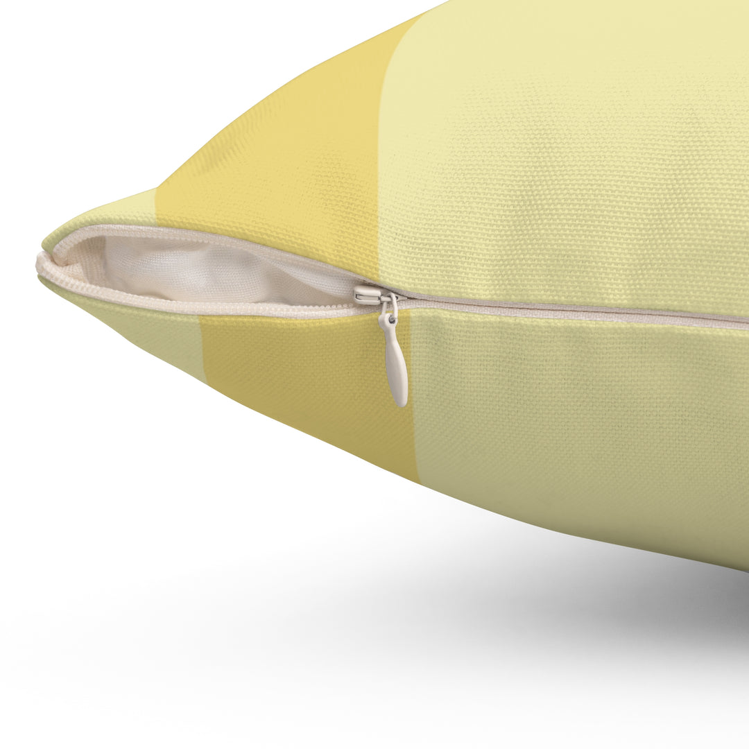 Chartreuse Plaid Pillow