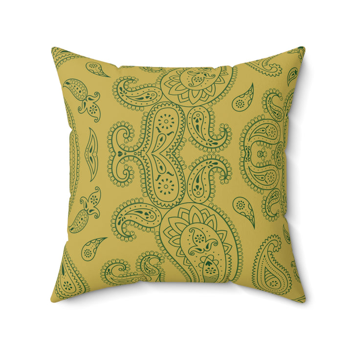 Fennel Paisely Throw Pillow