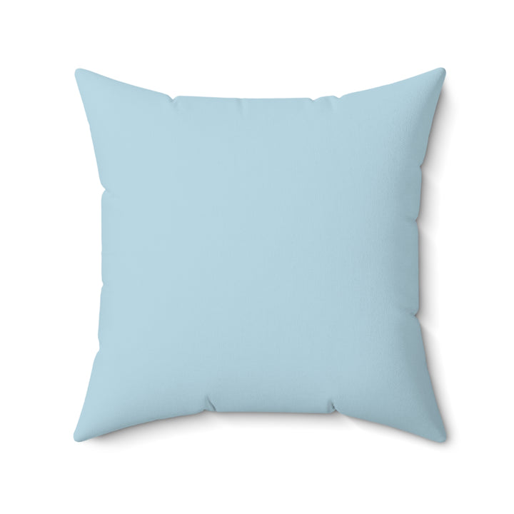 Diamond Blue Throw Pillow