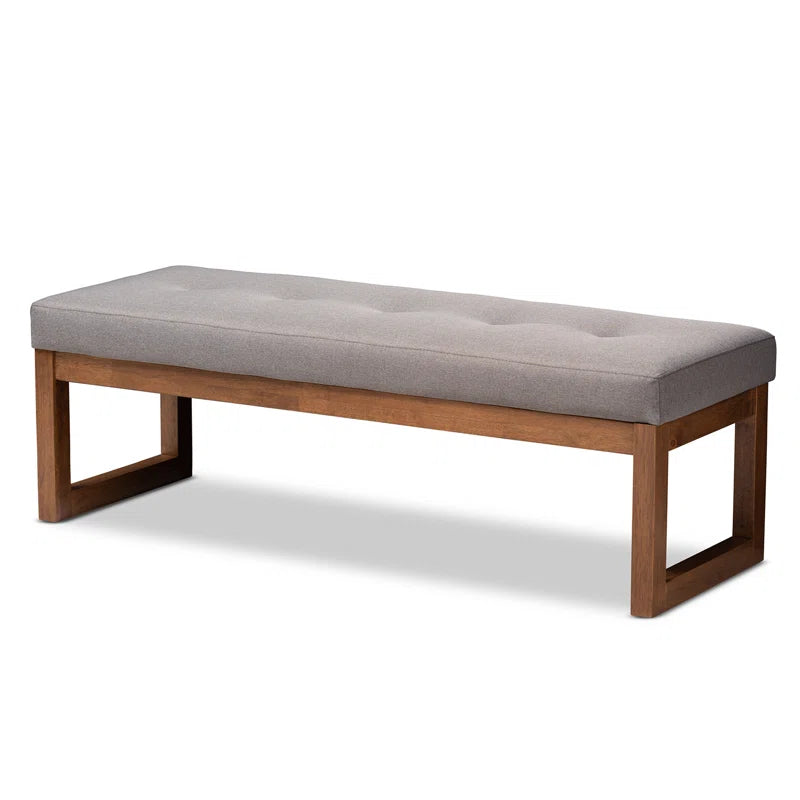 Chmura Polyester Blend Upholstered Bench