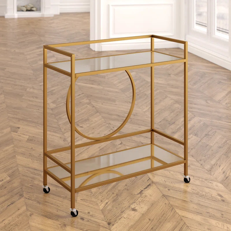 Danius Metal Bar Cart