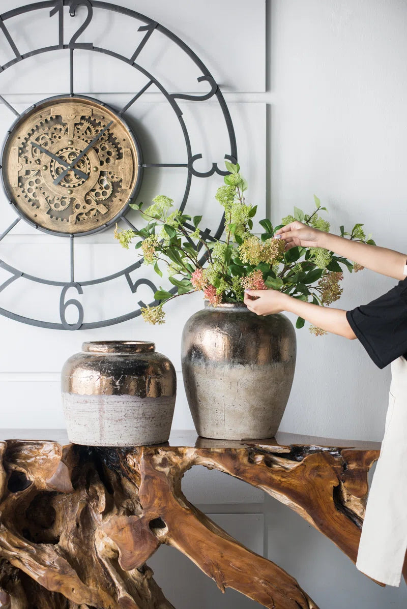 Libra Terracotta Table Vase