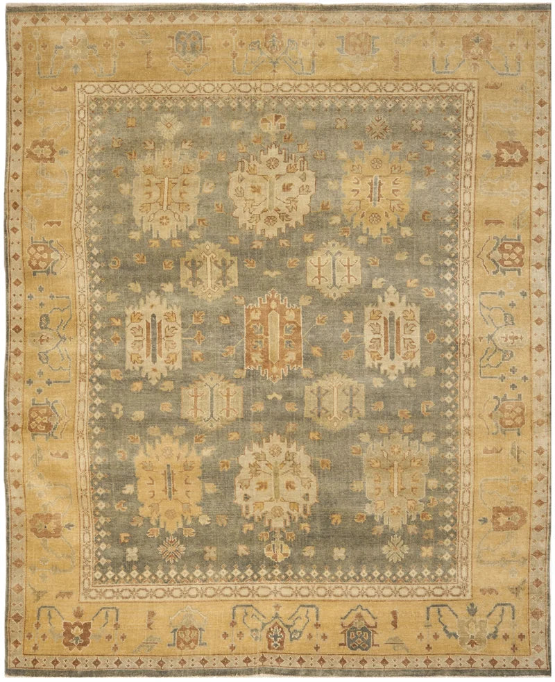 Ajayden Hand Knotted Wool Oriental Rug