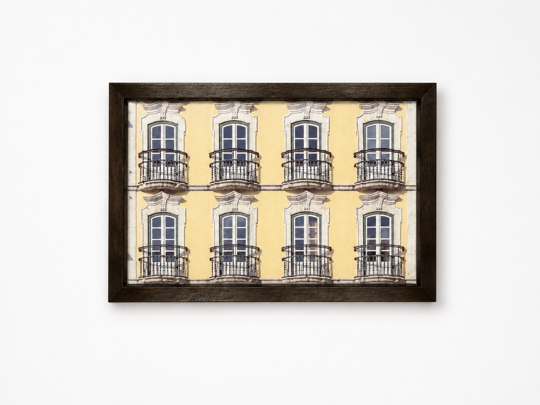 Lisbon Yellow Building