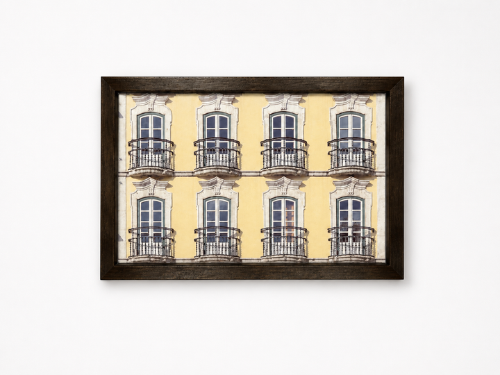 Lisbon Yellow Building