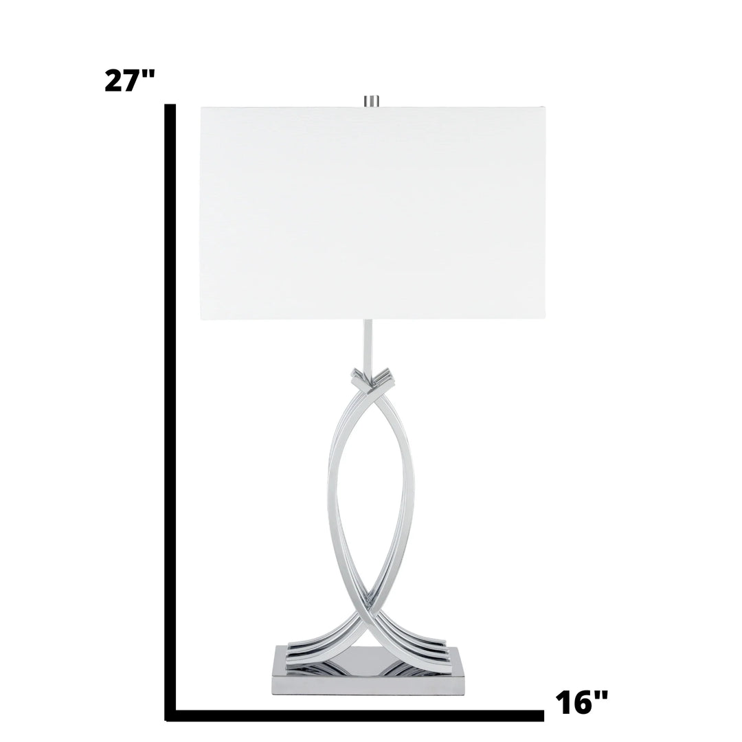 Unity 1 Light Table Lamp. Chrome