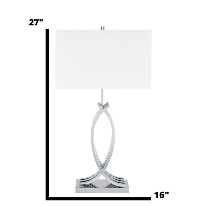 Unity 1 Light Table Lamp. Chrome