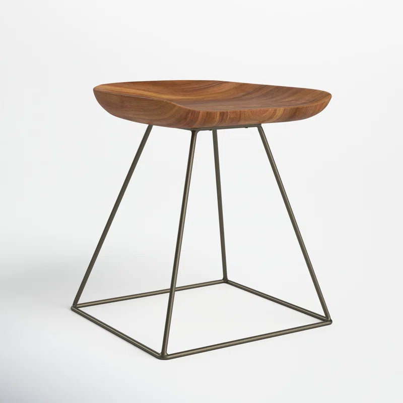 Monticello Solid Wood Accent Stool