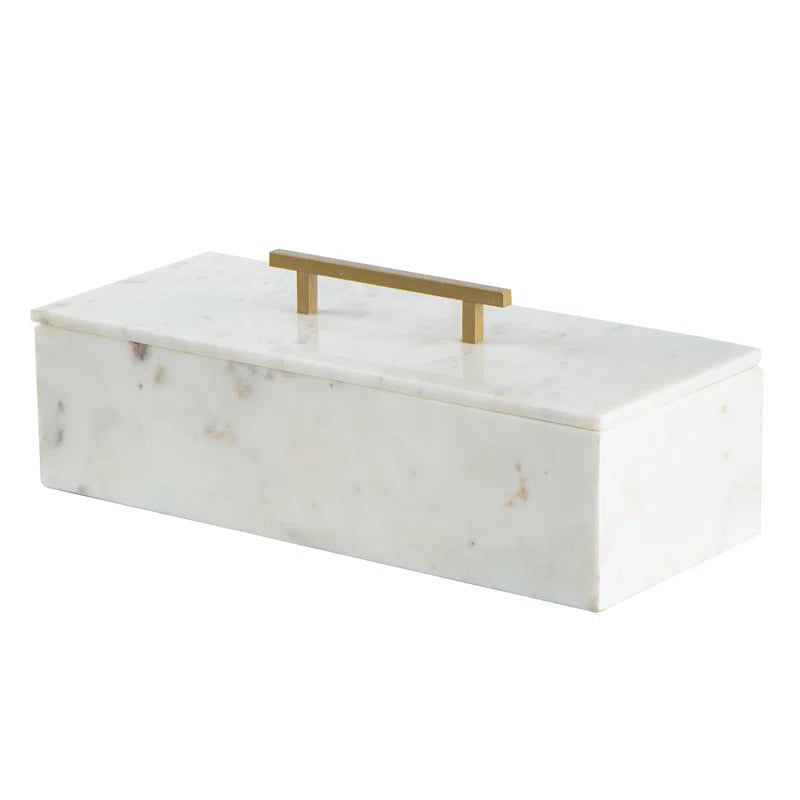 Palmerina Marble Decorative Box