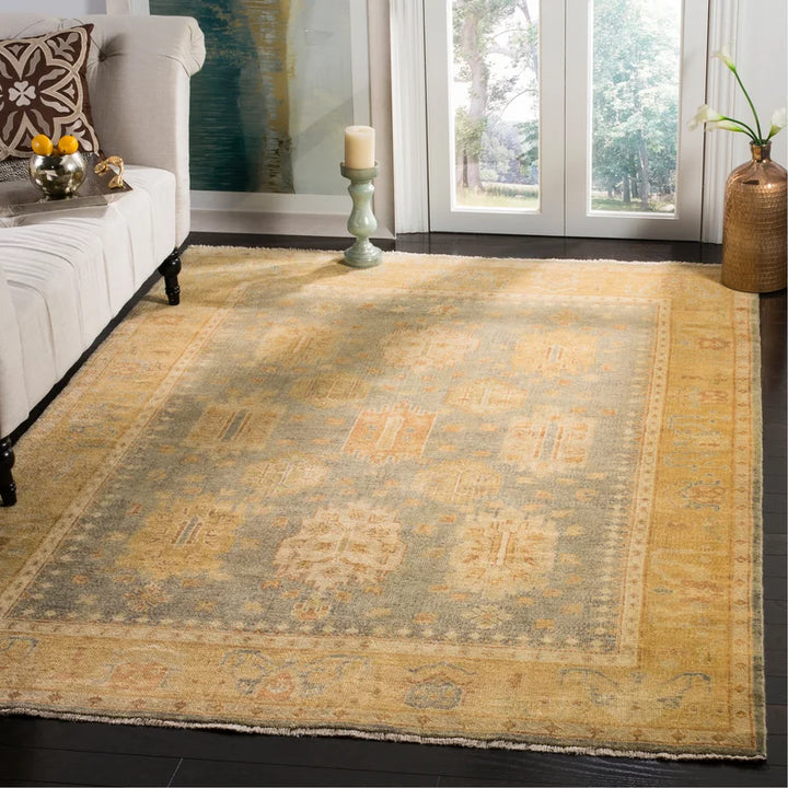 Ajayden Hand Knotted Wool Oriental Rug