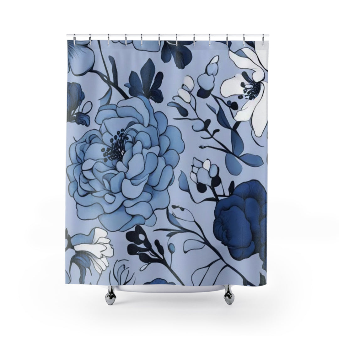 Blue Classic Floral Print