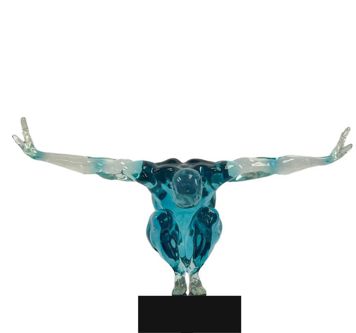 The Saluting Man Sculpture