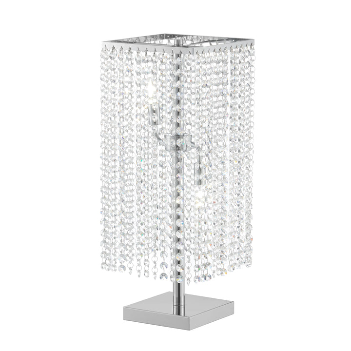 CRYSTAL STRANDS TABLE LAMP