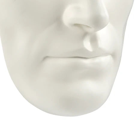 Sumerian Masculine Face – Matte White