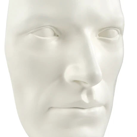 Sumerian Masculine Face – Matte White