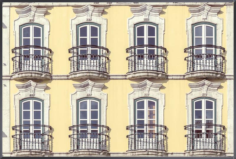 Lisbon Yellow Building