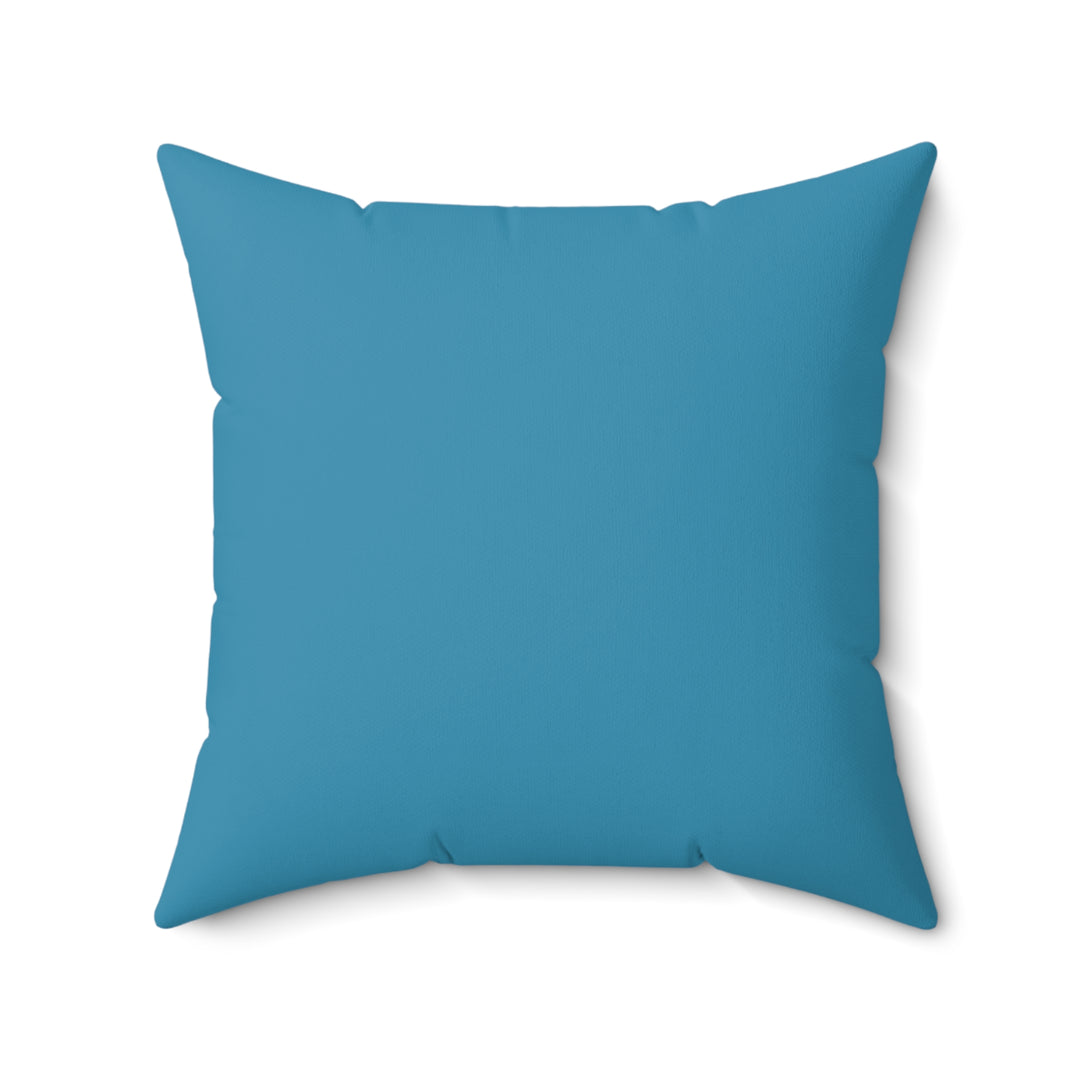 Turquoise Throw Pillow