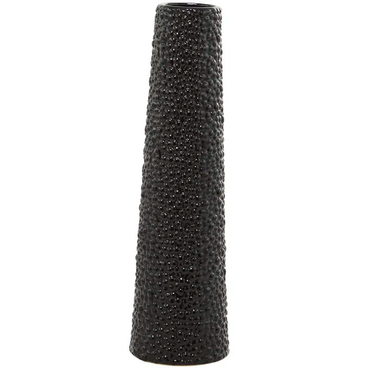 Ceramic Tall Decorative Vase with Bubble Texture