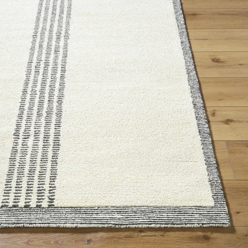 Tinnley Hand Tufted Wool Striped Rug